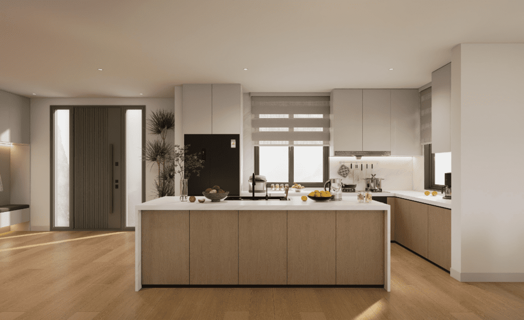 USA villa fit-out project by George Villa