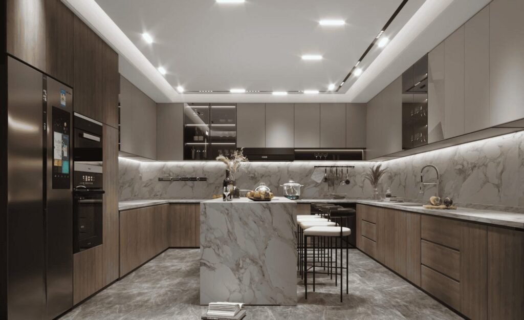 Dubai Luxury Villa, Kitchen & Store