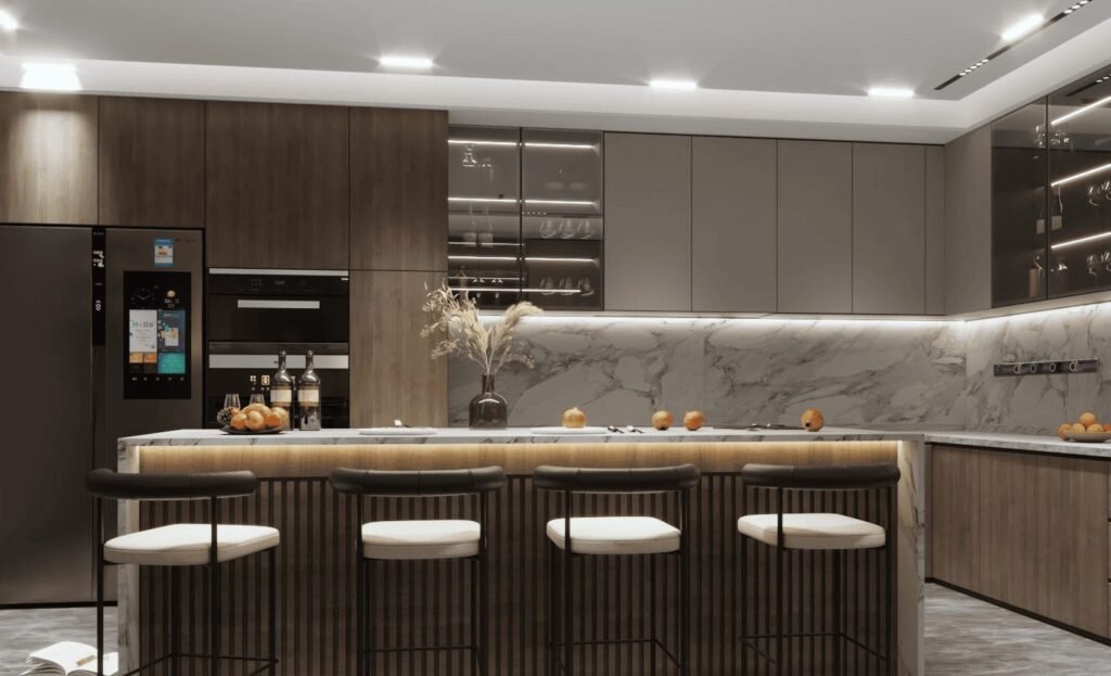 Dubai Luxury Villa, Kitchen & Store