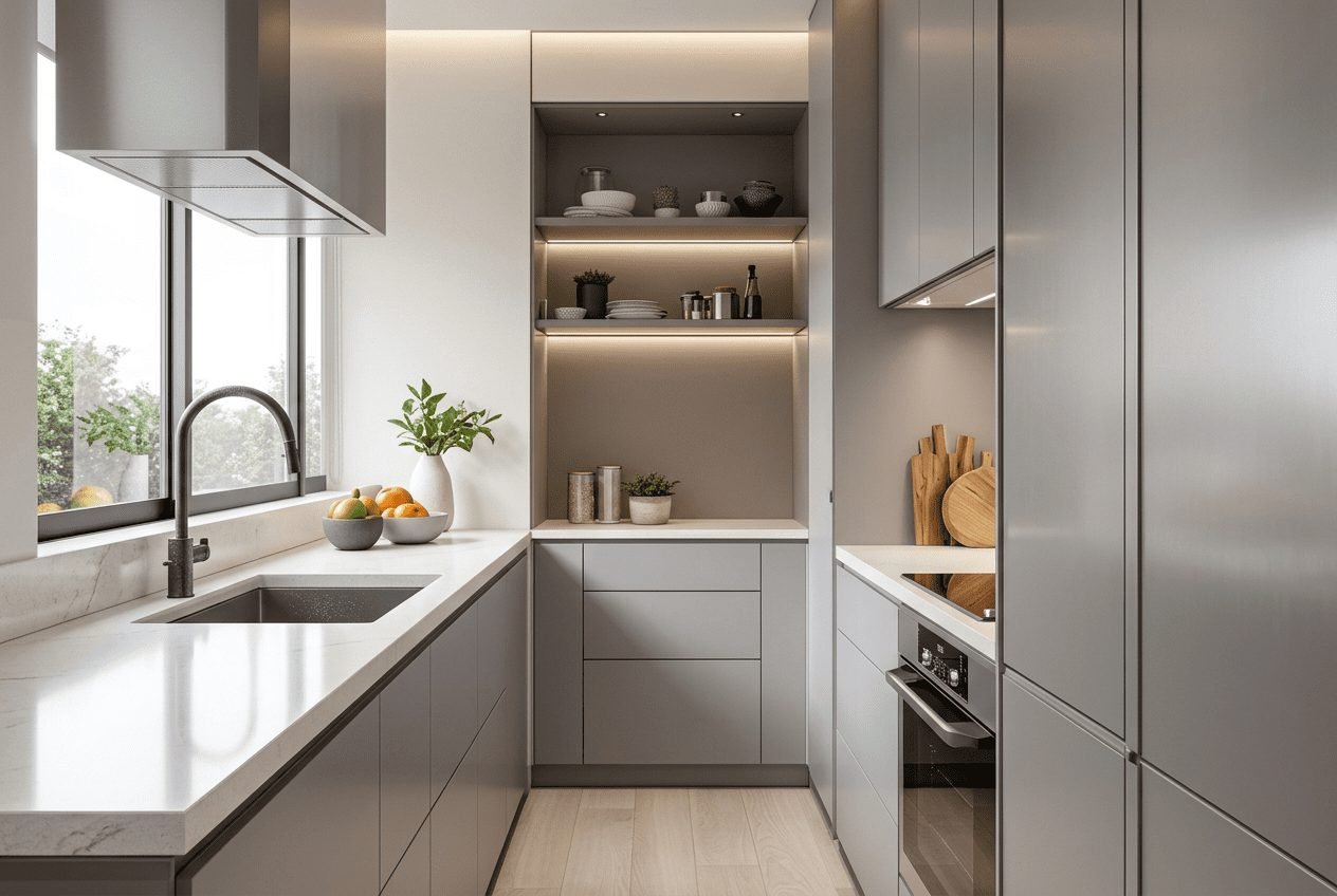 Galley kitchen