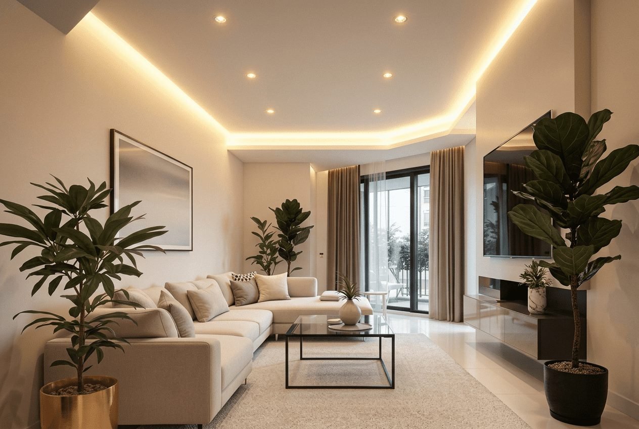 Whole House Lighting, Mixed Temperature by Room