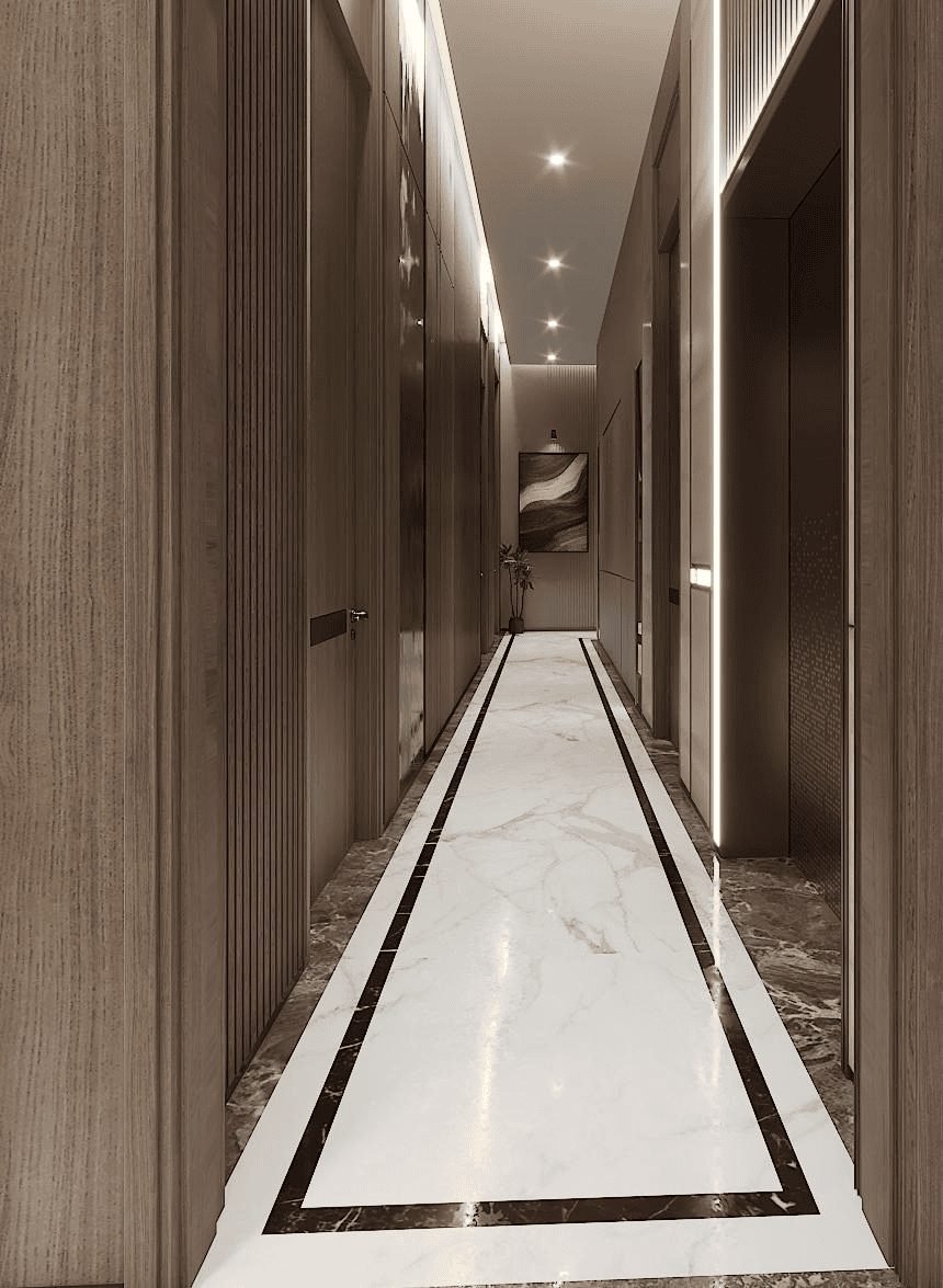 Living room light scheme — Dubai luxury villa