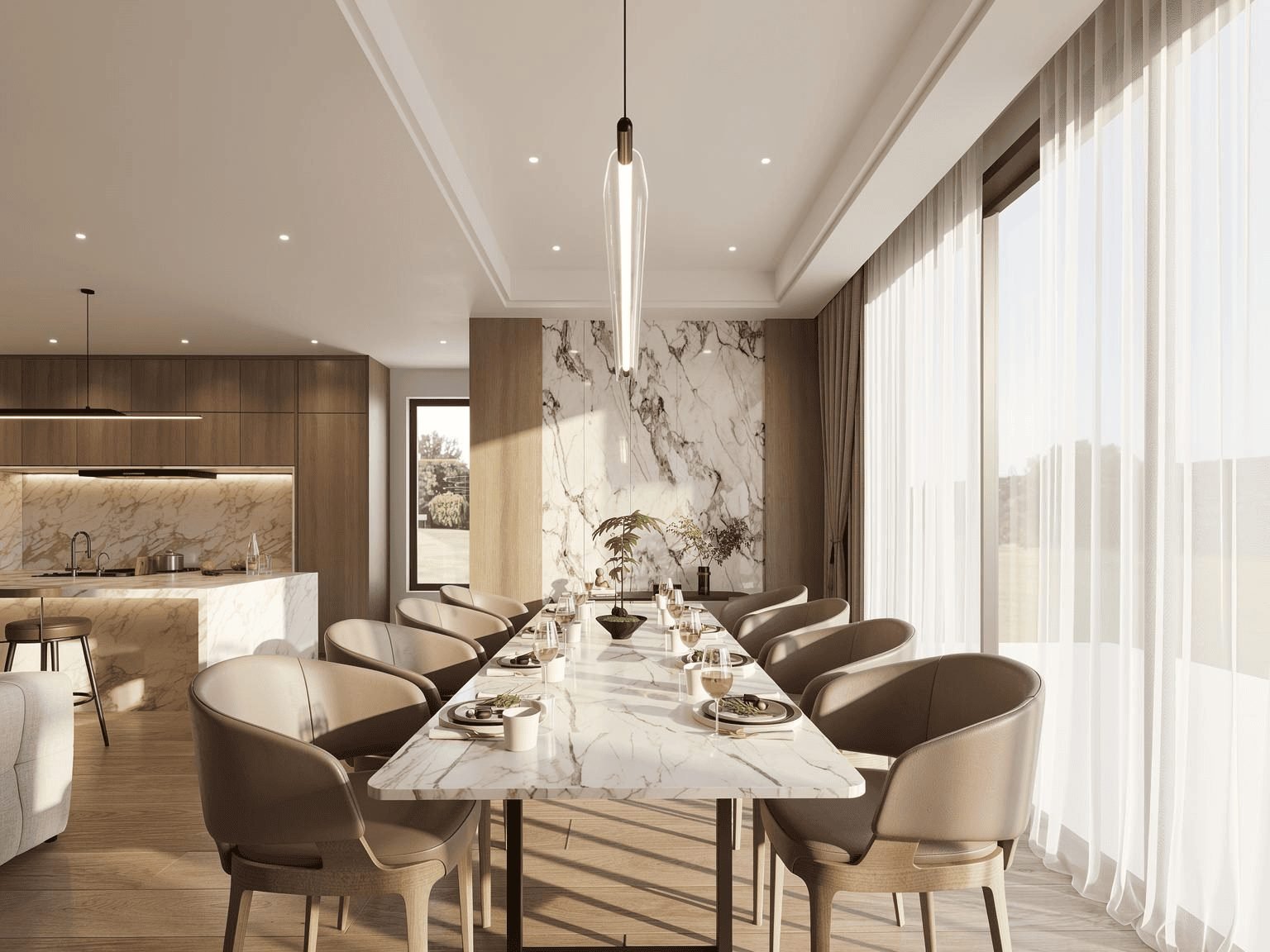 Dining room set — Australia modern villa