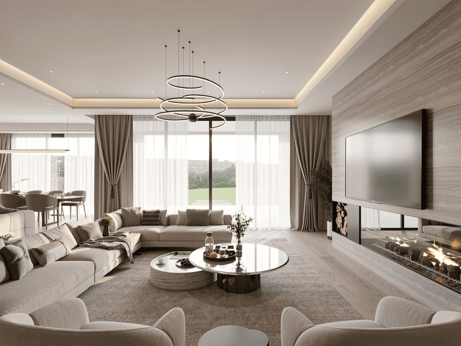 Living room furniture — Australia modern villa