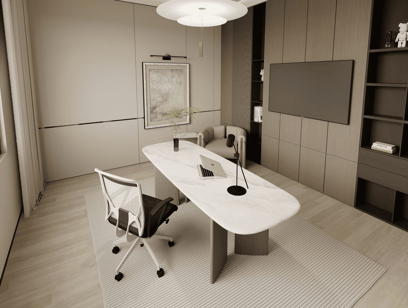 Office lighting — US whole-house project